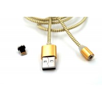 X 360 USB CABLE Lightning MAGNIT1200mm ( Капрон)